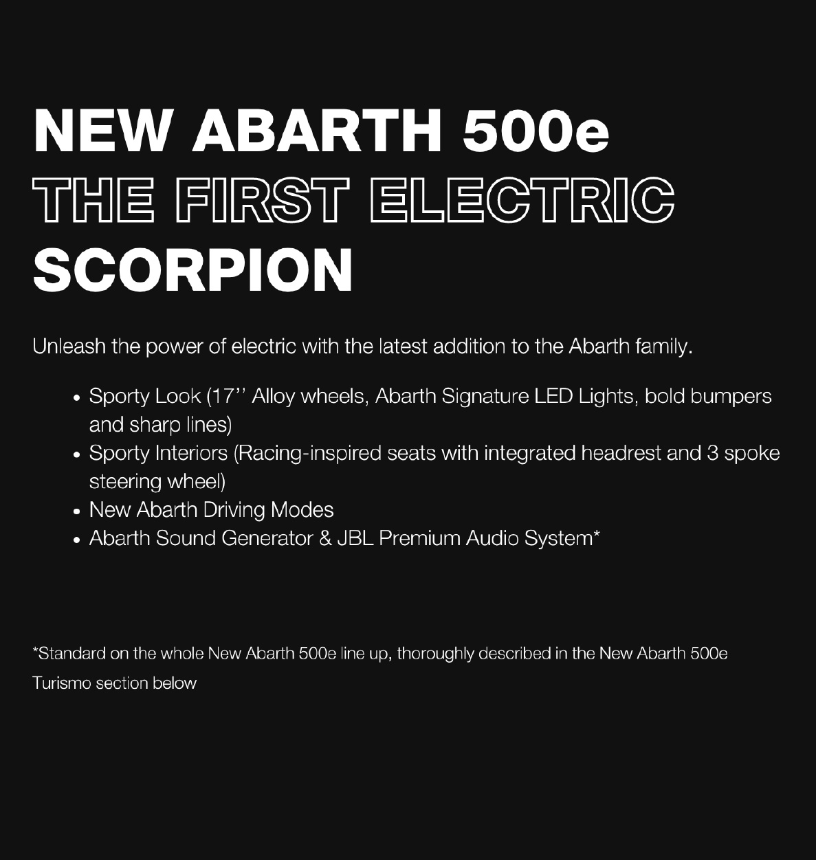 abarth 500e