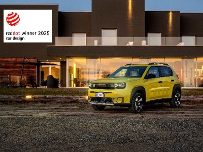 Fiat Grande Panda wins the Red Dot Award 2025