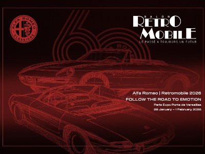 Alfa Romeo at Retromobile 2026