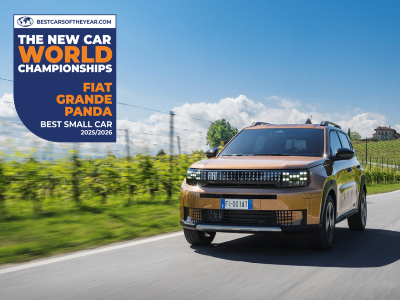 Fiat Grande Panda named ‘Best Small Car’ at The New Car World Championships 25/26
