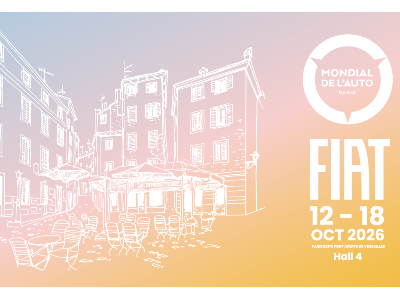FIAT brings the spirit of an Italian “Piazza” to Paris, celebrating a complete mobility ecosystem and a new chapter for the brand
