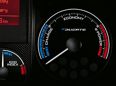Fiat e-Ducato interior