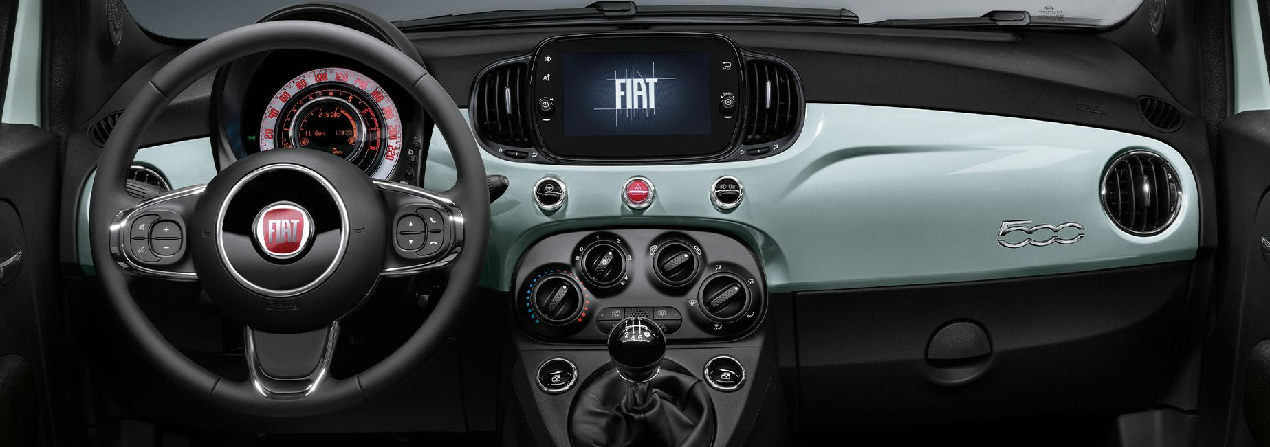 Fiat 500 interior