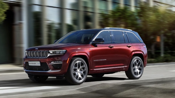 Jeep Grand Cherokee Burgundy