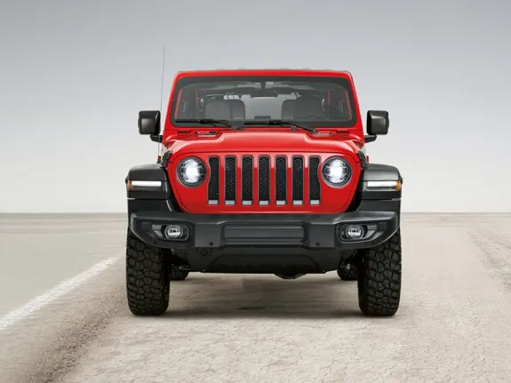 Jeep Wrangler Front Red